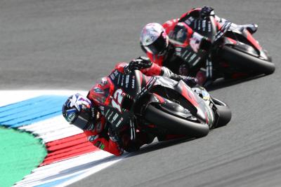 Maverick Vinales, Aleix Espargaro, Aprilia MotoGP Assen