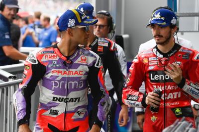 Jorge Martin, Francesco Bagnaia Ducati MotoGP