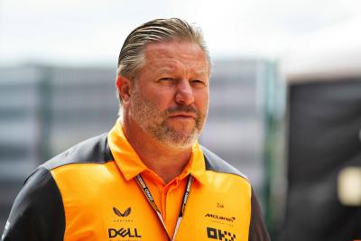 Zak Brown (AS) ) Direktur Eksekutif McLaren. Kejuaraan Dunia Formula 1, Rd 10, Grand Prix Inggris, Silverstone, Inggris,