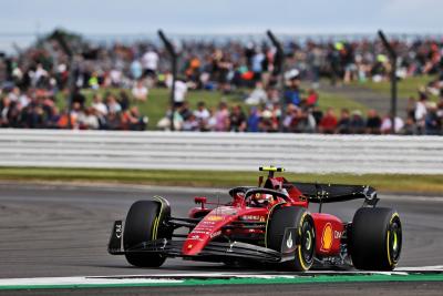 Carlos Sainz Jr (ESP) Ferrari F1-75. Formula 1 World Championship, Rd 10, British Grand Prix, Silverstone, England,