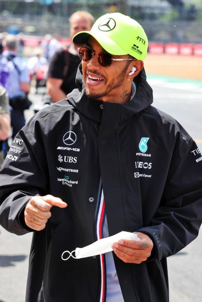 Lewis Hamilton (GBR) Mercedes AMG F1. Formula 1 World Championship, Rd 10, British Grand Prix, Silverstone, England, Race