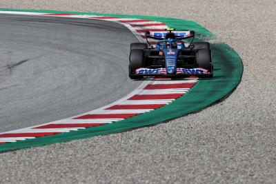 Esteban Ocon (FRA) Alpine F1 Team A522. Formula 1 World Championship, Rd 11, Austrian Grand Prix, Spielberg, Austria, Race