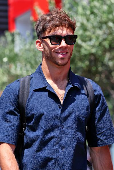 Pierre Gasly (FRA) AlphaTauri. Formula 1 World Championship, Rd 12, French Grand Prix, Paul Ricard, France, Preparation