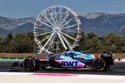Fernando Alonso (ESP) Alpine F1 Team A522. Formula 1 World Championship, Rd 12, French Grand Prix, Paul Ricard, France,
