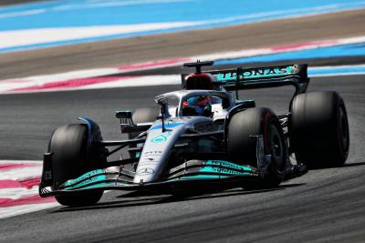 George Russell (GBR) Mercedes AMG F1 W13. Formula 1 World Championship, Rd 12, French Grand Prix, Paul Ricard, France,