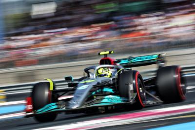 Lewis Hamilton (GBR) ) Mercedes AMG F1 W13. Kejuaraan Dunia Formula 1, Rd 12, Grand Prix Prancis, Paul Ricard, Prancis,
