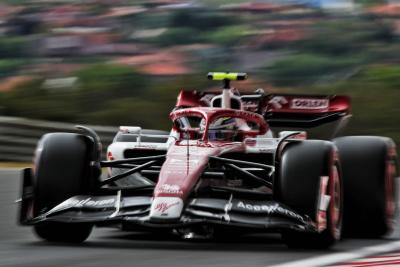 Guanyu Zhou (CHN) Alfa Romeo F1 Team C42. Formula 1 World Championship, Rd 13, Hungarian Grand Prix, Budapest, Hungary,