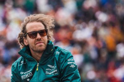 Sebastian Vettel (GER) Aston Martin F1 Team on the drivers parade. Formula 1 World Championship, Rd 13, Hungarian Grand