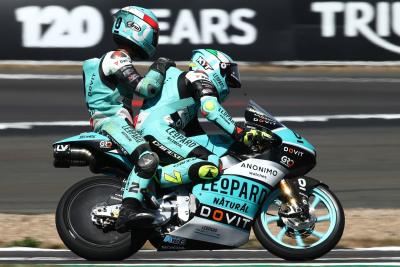 Tatsuki Suzuki, Dennis Foggia, Moto3 race, British MotoGP, 7 August