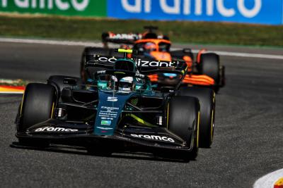 Sebastian Vettel (GER) Aston Martin F1 Team AMR22. Formula 1 World Championship, Rd 14, Belgian Grand Prix, Spa