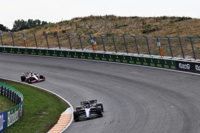 Nicholas Latifi (CDN) ) Williams Racing FW44. Kejuaraan Dunia Formula 1, Rd 14, Grand Prix Belanda, Zandvoort, Belanda,