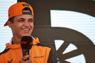 Lando Norris (GBR) McLaren. 