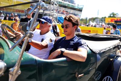 Nyck de Vries (NLD) Williams Racing Reserve Driver on the drivers parade. Formula 1 World Championship, Rd 16, Italian