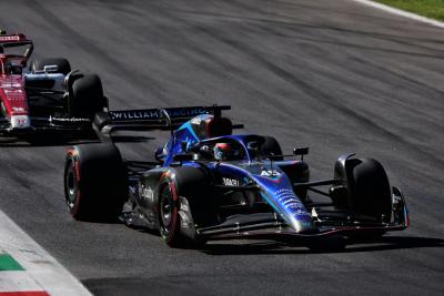 Nyck de Vries (NLD) Williams Racing FW44 Reserve Driver. Formula 1 World Championship, Rd 16, Italian Grand Prix, Monza,