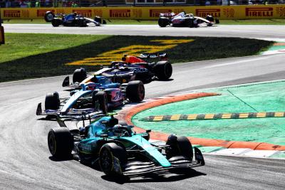 Sebastian Vettel (GER) Aston Martin F1 Team AMR22. Formula 1 World Championship, Rd 16, Italian Grand Prix, Monza, Italy,