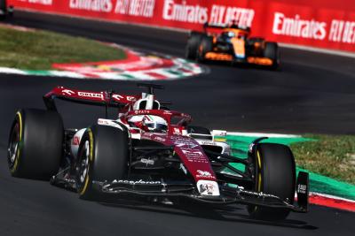 Valtteri Bottas (FIN) Alfa Romeo F1 Team C42. Formula 1 World Championship, Rd 16, Italian Grand Prix, Monza, Italy, Race