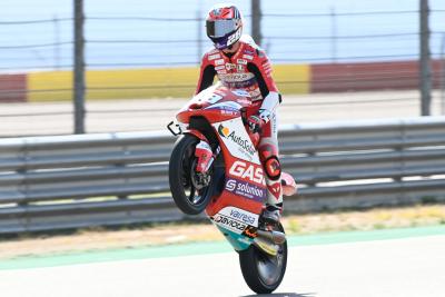 Izan Guevara, Moto3 race, Aragon MotoGP, 18 September