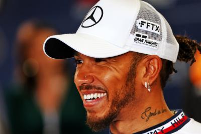 Lewis Hamilton (GBR) Mercedes AMG F1. Formula 1 World Championship, Rd 18, Japanese Grand Prix, Suzuka, Japan, Preparation