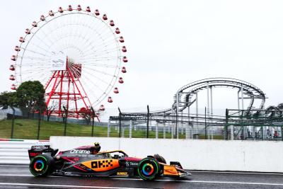 Lando Norris (GBR) ) McLaren MCL36. Kejuaraan Dunia Formula 1, Rd 18, Grand Prix Jepang, Suzuka, Jepang, Latihan