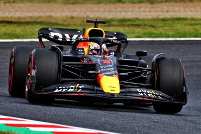 Max Verstappen (NLD) ) Red Bull Racing RB18. Kejuaraan Dunia Formula 1, Rd 18, Grand Prix Jepang, Suzuka, Jepang,