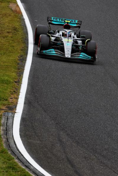 Lewis Hamilton (GBR) Mercedes AMG F1 W13. Formula 1 World Championship, Rd 18, Japanese Grand Prix, Suzuka, Japan,