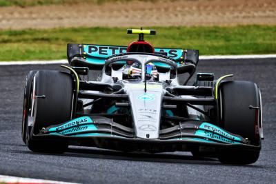 Lewis Hamilton (GBR) ) Mercedes AMG F1 W13. Kejuaraan Dunia Formula 1, Rd 18, Grand Prix Jepang, Suzuka, Jepang,