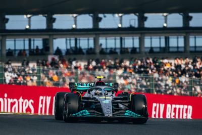 Lewis Hamilton (GBR) ) Mercedes AMG F1 W13. Kejuaraan Dunia Formula 1, Rd 18, Grand Prix Jepang, Suzuka, Jepang,