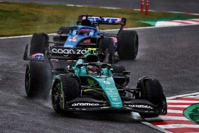 Sebastian Vettel (GER ) Aston Martin F1 Team AMR22. Kejuaraan Dunia Formula 1, Rd 18, Grand Prix Jepang, Suzuka,