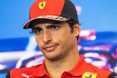 Carlos Sainz Jr (ESP) Ferrari in the FIA Press Conference. Formula 1 World Championship, Rd 19, United States Grand Prix,