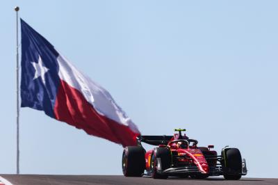 Carlos Sainz Jr (ESP), Scuderia Ferrari Formula 1 World Championship, Rd 19, United States Grand Prix, Austin, Texas, USA,
