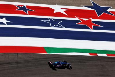 Fernando Alonso (ESP) Alpine F1 Team A522. Formula 1 World Championship, Rd 19, United States Grand Prix, Austin, Texas,