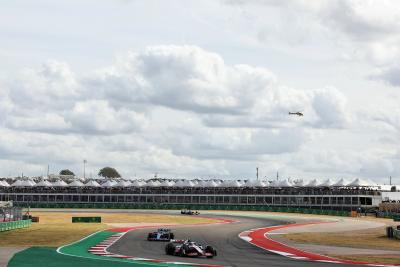 Mick Schumacher (GER) ) Haas VF-22. Kejuaraan Dunia Formula 1, Rd 19, Grand Prix Amerika Serikat, Austin, Texas, USA, Race