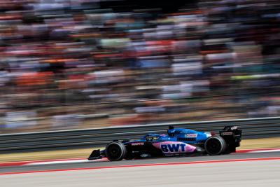 Fernando Alonso (ESP) Alpine F1 Team A522. Formula 1 World Championship, Rd 19, United States Grand Prix, Austin, Texas,