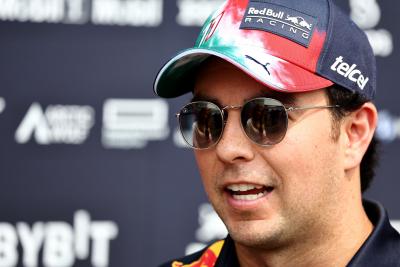 Sergio Perez (MEX) Red Bull Racing. Formula 1 World Championship, Rd 20, Mexican Grand Prix, Mexico City, Mexico,