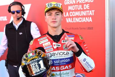 Izan Guevara, Moto3 race, Valencia MotoGP, 6 November