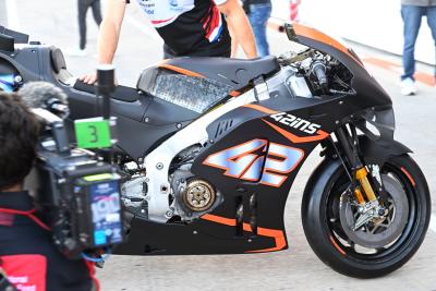 Honda bike, Valencia MotoGP test, 8 November