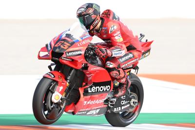 Francesco Bagnaia, Valencia MotoGP test, 8 November