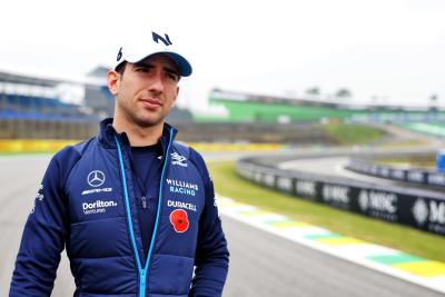 Nicholas Latifi (CDN) Williams Racing walks the circuit. Formula 1 World Championship, Rd 21, Brazilian Grand Prix, Sao