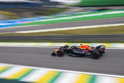 Max Verstappen (NLD) Red Bull Racing RB18. Formula 1 World Championship, Rd 21, Brazilian Grand Prix, Sao Paulo, Brazil,