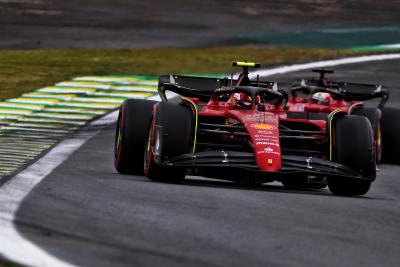 Carlos Sainz Jr (ESP) Ferrari F1-75. Formula 1 World Championship, Rd 21, Brazilian Grand Prix, Sao Paulo, Brazil,