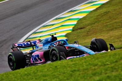 Esteban Ocon (FRA) Alpine F1 Team A522. Formula 1 World Championship, Rd 21, Brazilian Grand Prix, Sao Paulo, Brazil,