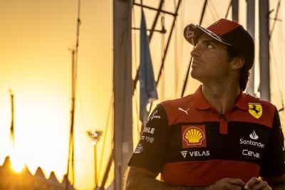 Carlos Sainz Jr (ESP) Ferrari. Formula 1 World Championship, Rd 22, Abu Dhabi Grand Prix, Yas Marina Circuit, Abu Dhabi,