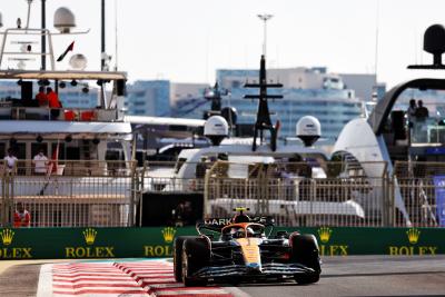 Pato O'Ward (MEX) McLaren MCL36 Test Driver. Formula 1 World Championship, Rd 22, Abu Dhabi Grand Prix, Yas Marina