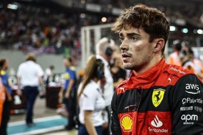 Charles Leclerc (FRA ), Kejuaraan Dunia Formula 1 Scuderia Ferrari, Rd 22, Grand Prix Abu Dhabi, Sirkuit Yas Marina, Abu