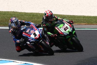 Toprak Razgatlioglu, Jonathan Rea, Superpole Race, WorldSBK Australia, 20 November