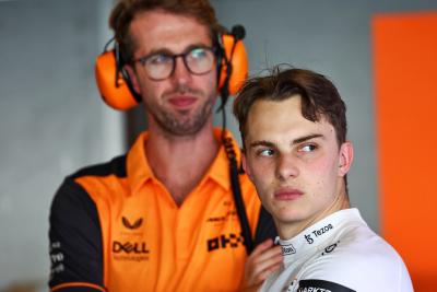 Oscar Piastri (AUS) McLaren. Formula 1 Testing, Yas Marina Circuit, Abu Dhabi, Monday.- www.xpbimages.com, EMail: