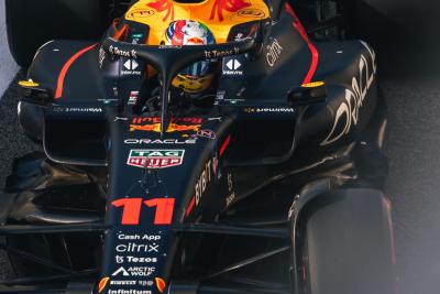 Sergio Perez (MEX) Red Bull Racing RB18. Formula 1 Testing, Yas Marina Circuit, Abu Dhabi, Tuesday.- www.xpbimages.com,