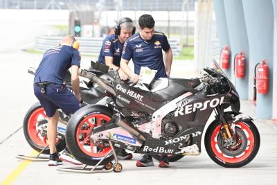 Honda bike, Sepang MotoGP test, 11 February