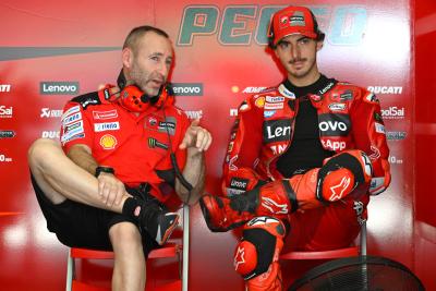 Francesco Bagnaia, Christian Gabbarini, Sepang MotoGP test, 12 February