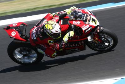 Alvaro Bautista Australian WorldSBK. 20 February